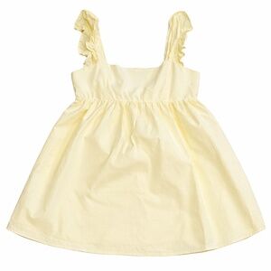 Alter’d State Pale Yellow Babydoll Dress Size Medium Feminine Mini